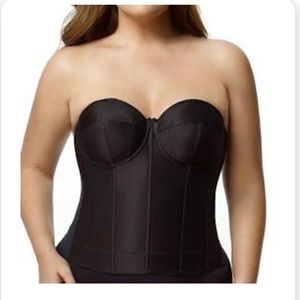 Elila Black Half Halter Bra 36 H